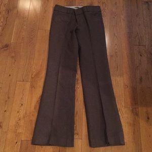 Slogan fit brown pants from Banana Republic